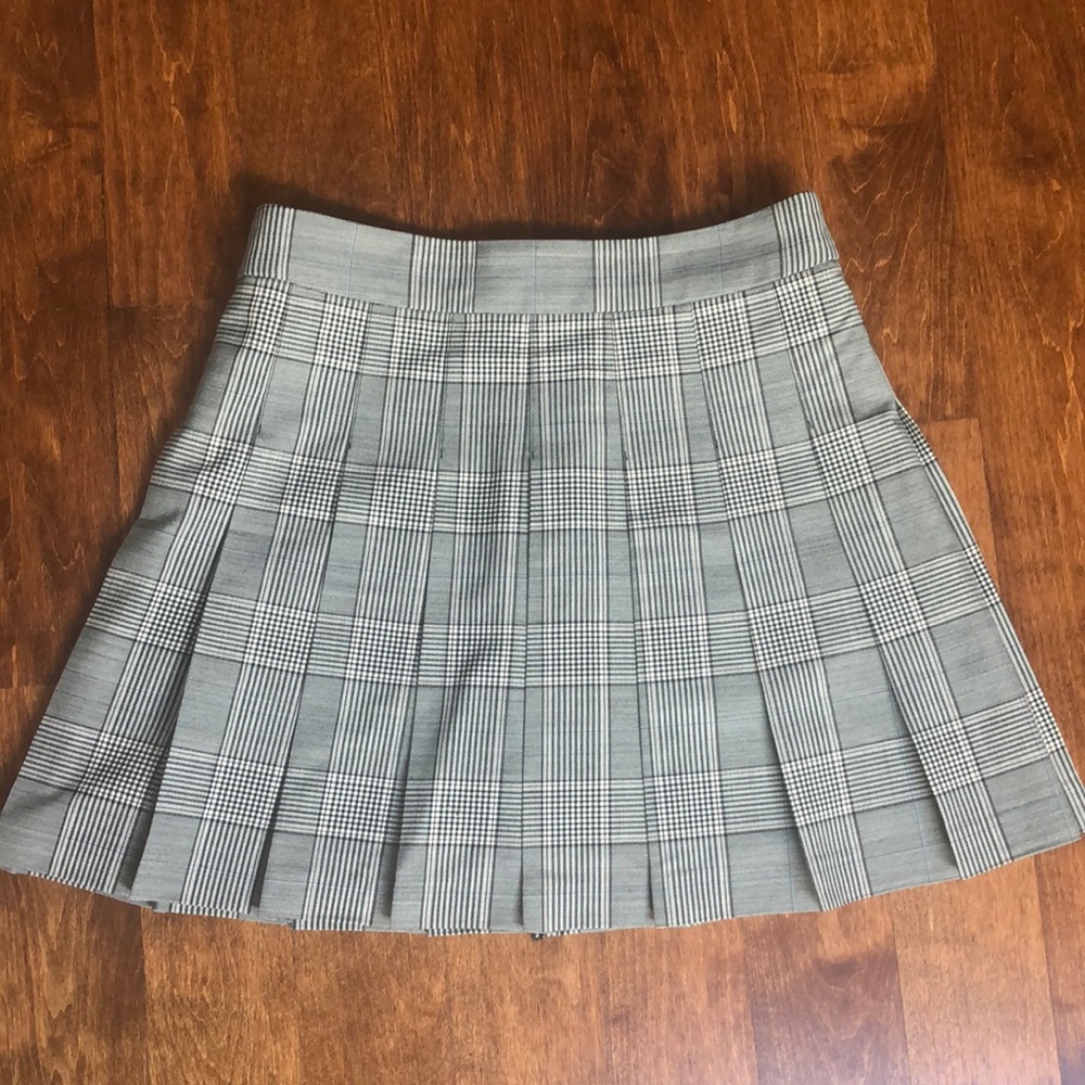 Aritzia plaid skirt